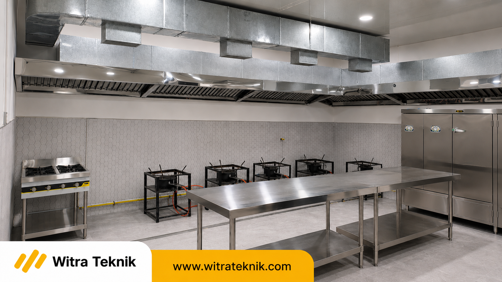 instalasi exhaust dapur