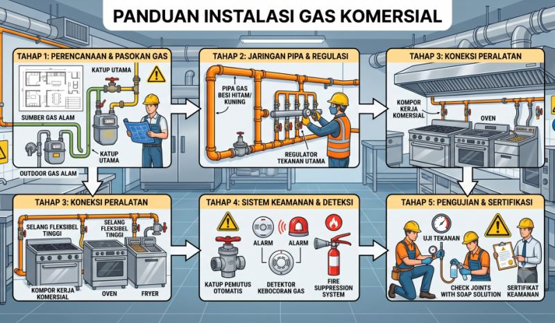 edukasi instalasi gas